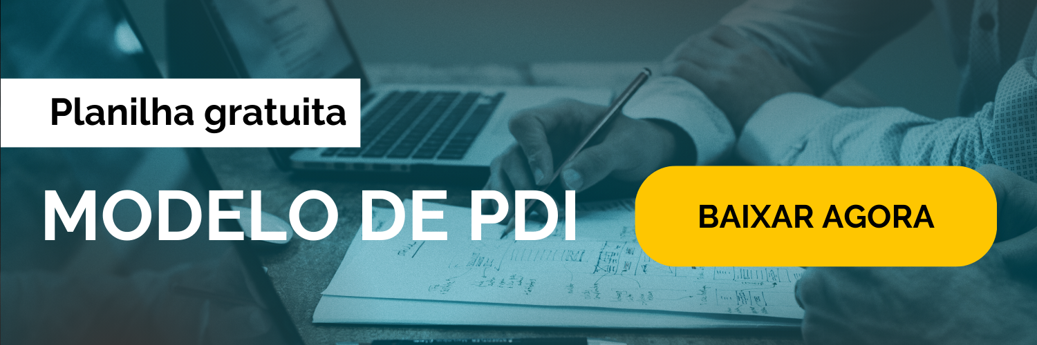 Planilha de modelo de pdi gratuito para donwload